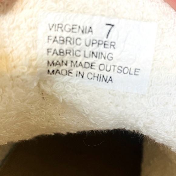 Yellow Box Denim Virgenia Hi Top Sneakers Size 7 - Picture 5 of 7